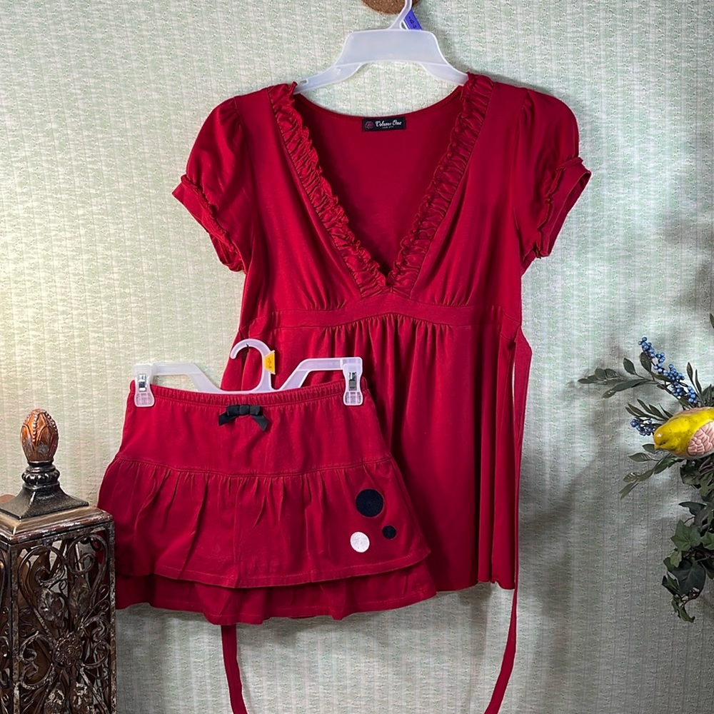 Volume One Girl’s Skirt Set